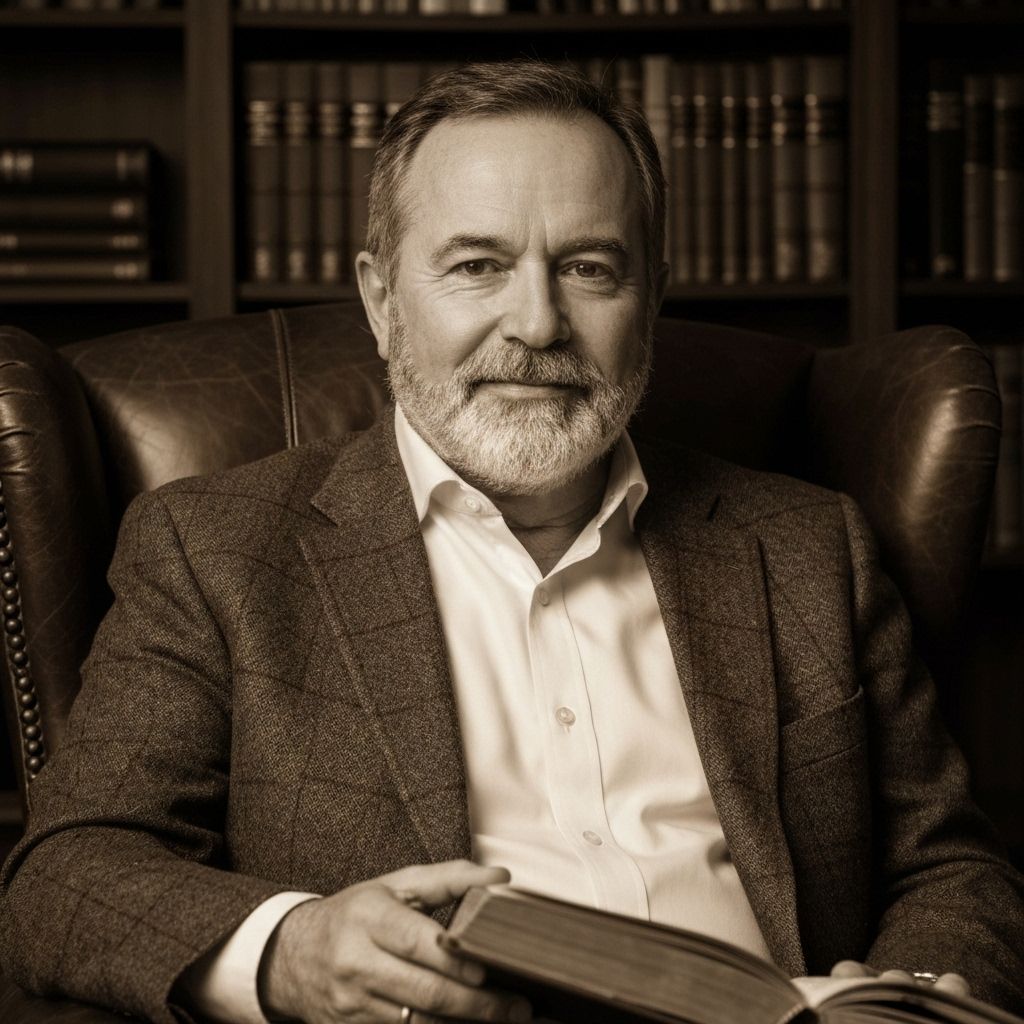 Josh Luberisse, author of And the Abyss Gazes Back - geopolitical analyst and historian specializing in power dynamics and ideological transformation